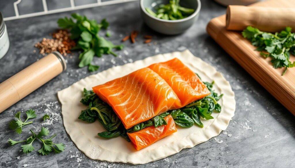 Salmon Wellington Make Ahead