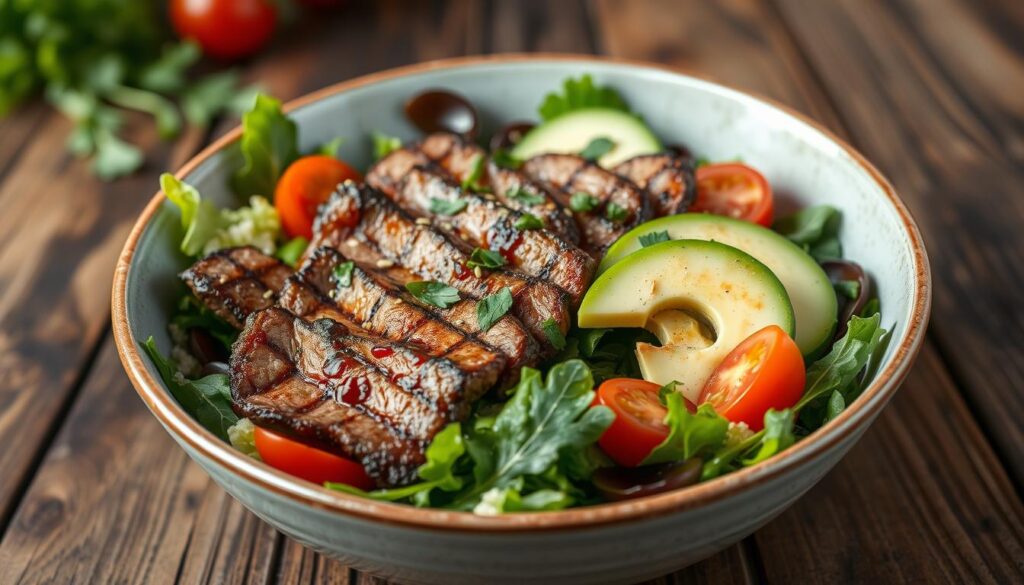 Thin Steak Salad