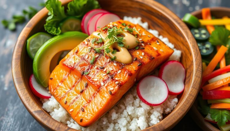 salmon bowls