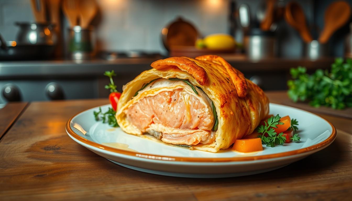 salmon wellington recipe