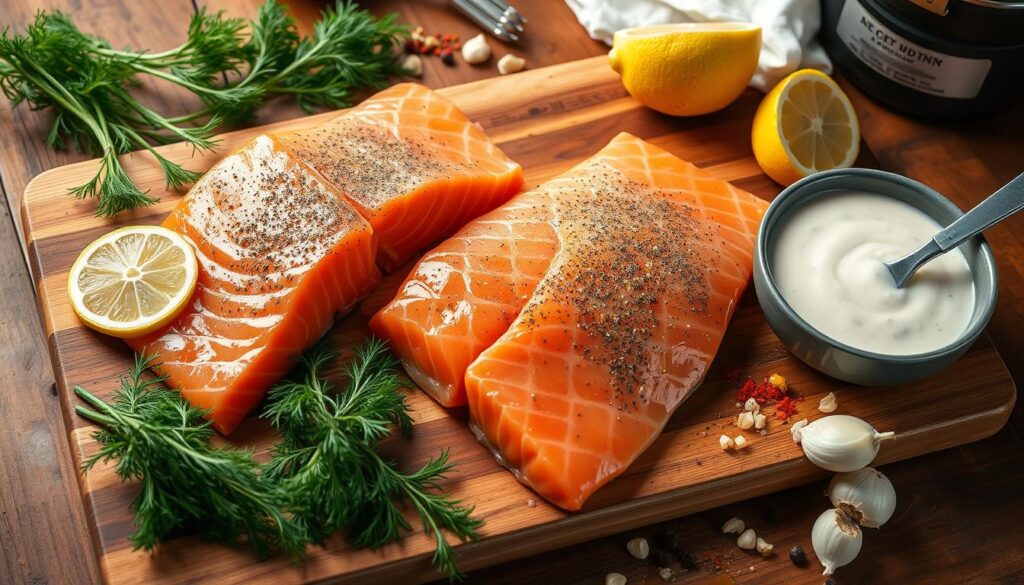 Salmon Steak Ingredients